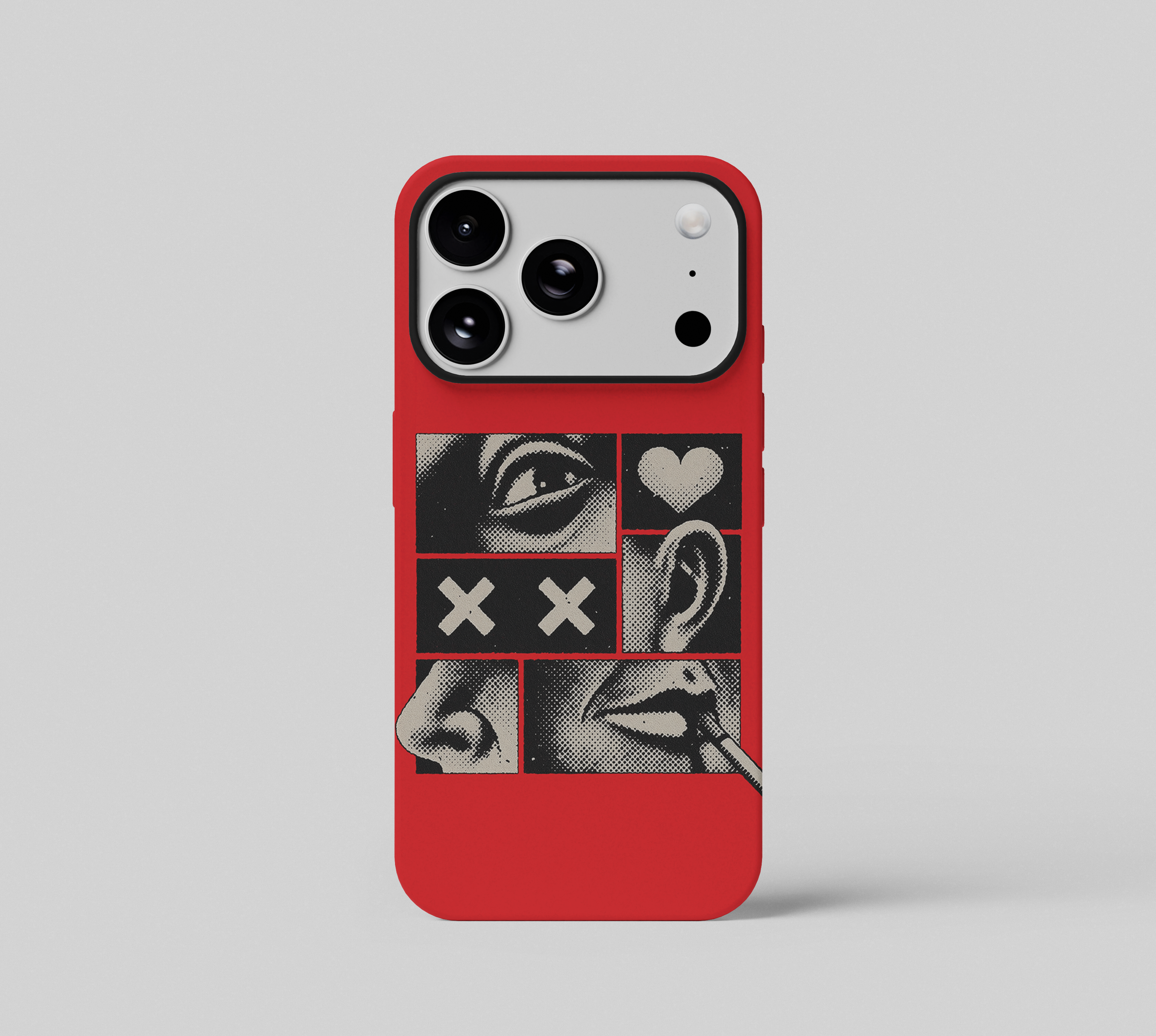 Crimson Pop Panels
