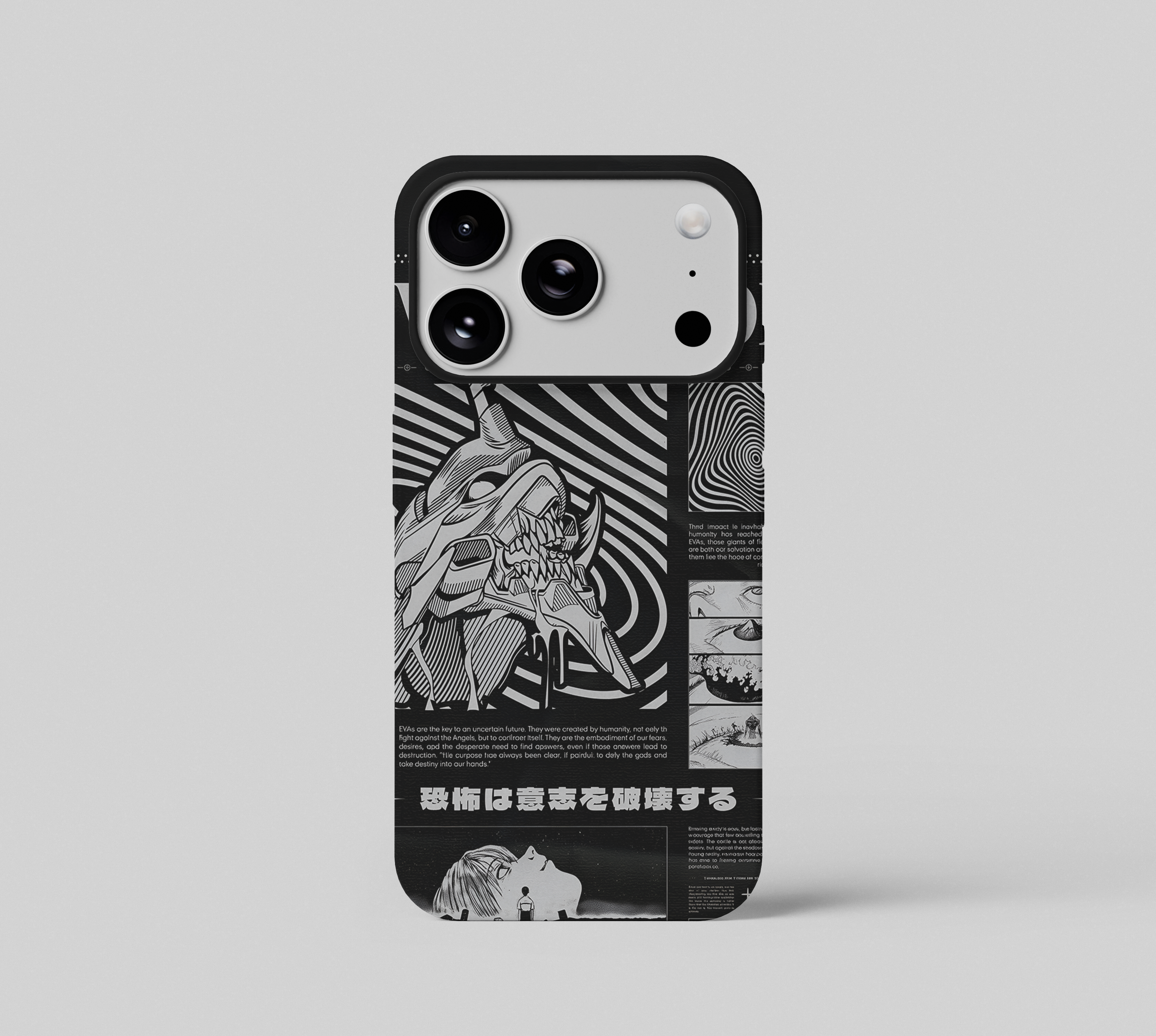 Evangelion B&W
