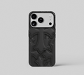 Embossed Black Cross